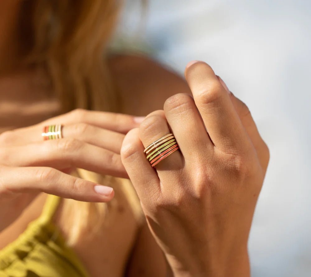 Bijoux, bague bangle up, bague fine