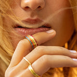 Bijoux, bague bangle up, bague fine