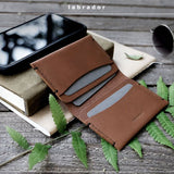 “Navigo” leather card holder