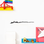 décoration murale, skyline San Francisco