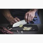 opinel, couteau de cuisine les forgés, couteau de luxe, couteau santoku