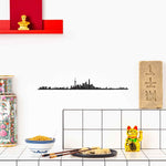 décoration murale, skyline Shangaï