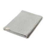 serviette lin et coton les choses simples gris clair